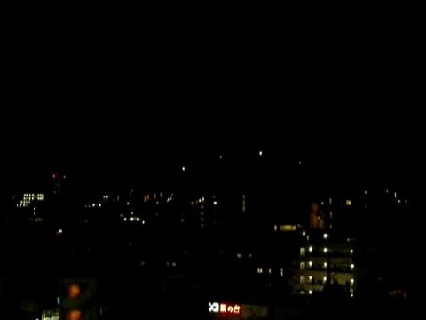 Triangle formation over Tokyo, Japan Aug-2010