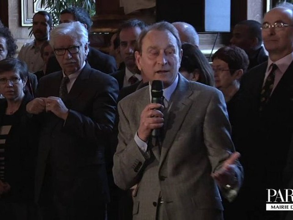 Les voeux de Bertrand Delanoë à la presse 2/2