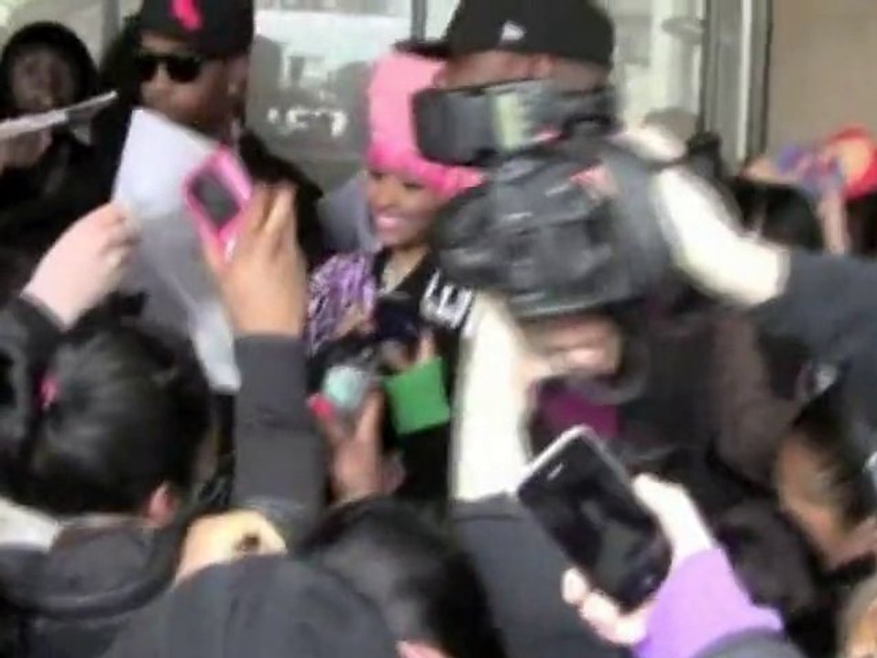 Exklusiv: Nicki Minajs Fan-Tumult