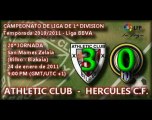 Jor.20: Athletic 3 - Hércules C.F. 0 (24/01/11)
