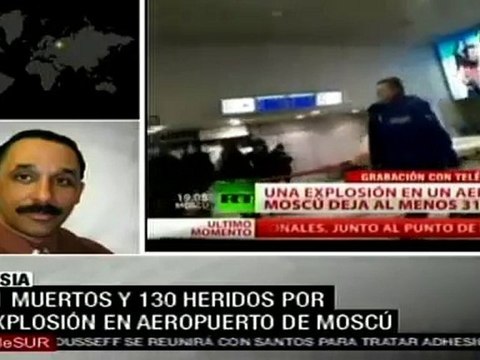 Tras mortal atentado, aeropuerto ruso continúa operaciones nacionales e internacionales
