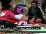 Brasil: más de 800 muertos y 400 desaparecidos por las inundaciones