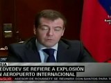 Dimitri Medvedev pide reforzar seguridad en el transporte