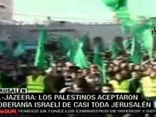 Los palestinos aceptaron la soberanía israelí de casi toda Jerusalén