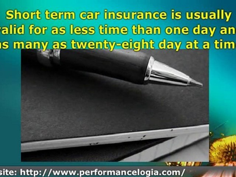 Short Term Car Insurance For Under 21