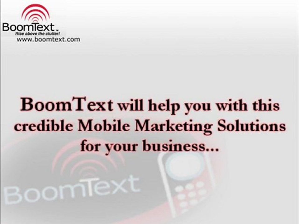 Credible Mobile Marketing Solutions