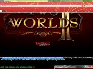 TWO WORLDS 2 PC KEYGEN--