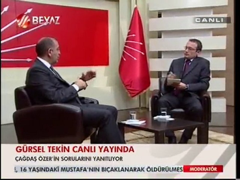 Moderatör - Gürsel Tekin