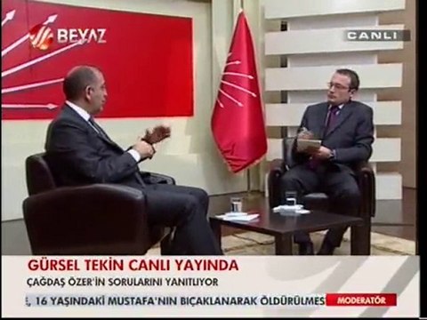 Moderatör - Gürsel Tekin