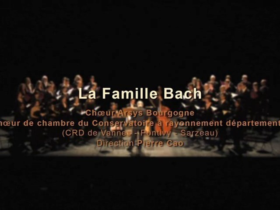 Arsys Bourgogne "Jesu meine Freude" (Jean-Sebastien Bach)
