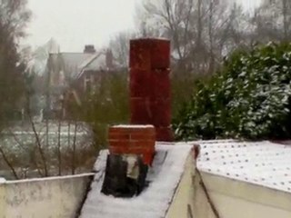 tombe la neige
