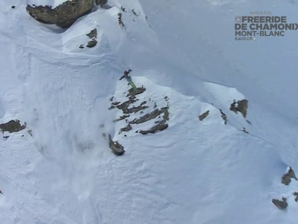 Reine Barkered - 3nd Ski Nissan Freeride de Chamonix-Mont-Bl