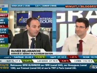 Olivier Delamarche BFM BIZZ - 25 janvier 2011 - 25/01/11