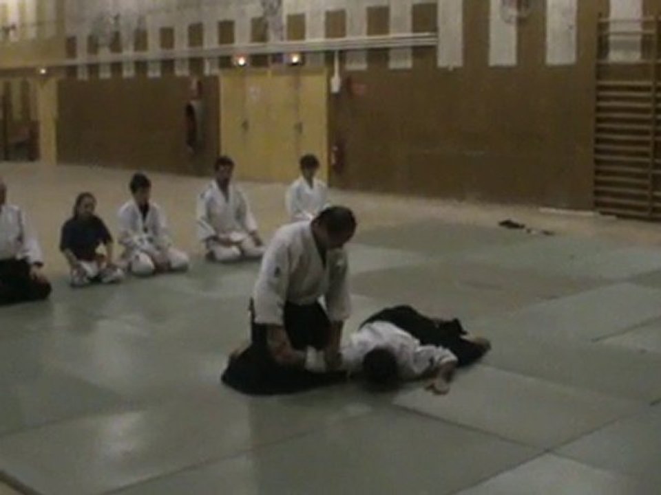 suwari waza shomen uchi ikkyo ura