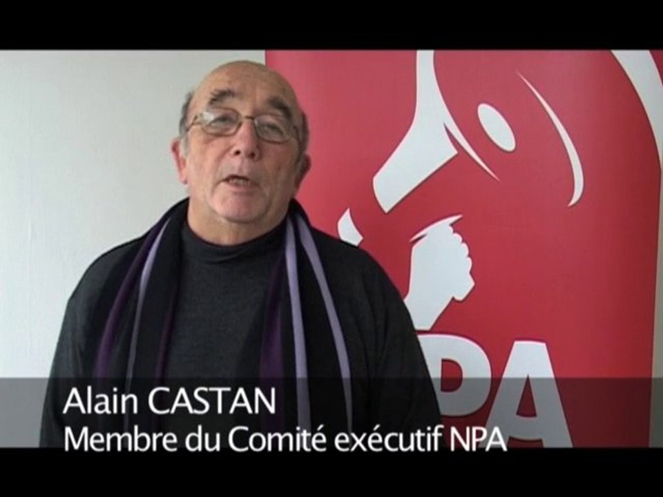 NPA Point Actu avec Alain Castan le 24/01/2011