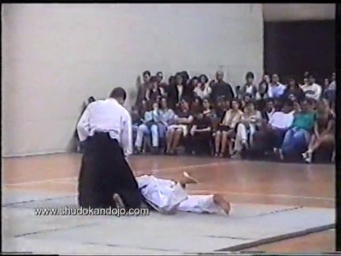 Демонстрация на сенсей Германов 5-ти дан (2000г.)