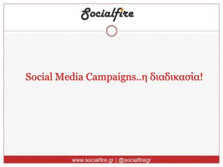 SOCIALFIRE | Athina | Greece| Social Media Agency | ROI