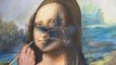 MONA LISA - La Joconde - Olivier Lemennicier Artiste peintre sur toile, Peinture Acrylique - Vidéo