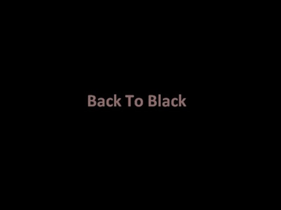 Back To Black