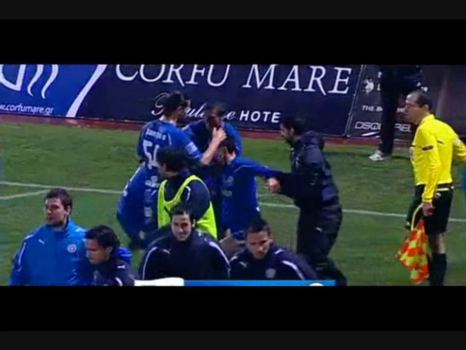 19th Kerkyra-AEL 1-0 Novasports highlights 2010-11 Greece