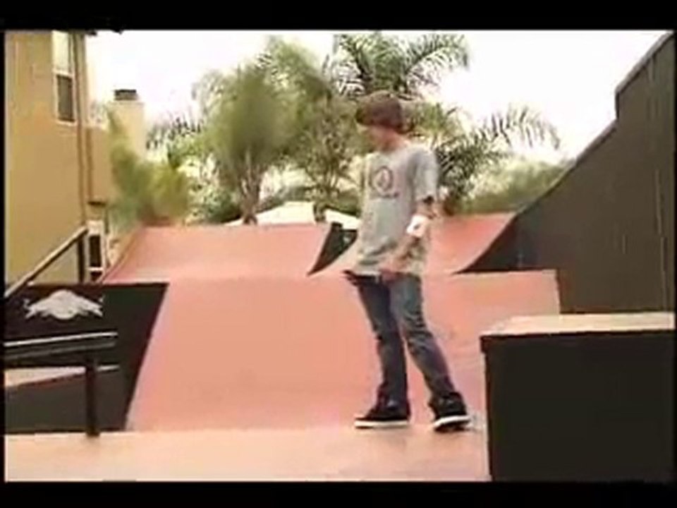 Ryan Sheckler's backyard skatepark