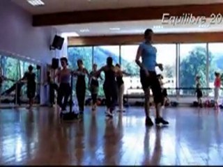 Valérie SCANNELLA pendant le stage de danse de Voiron