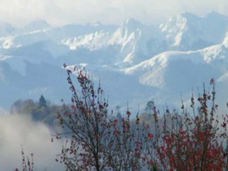 Quand le jour se lève sur les Pyrénées