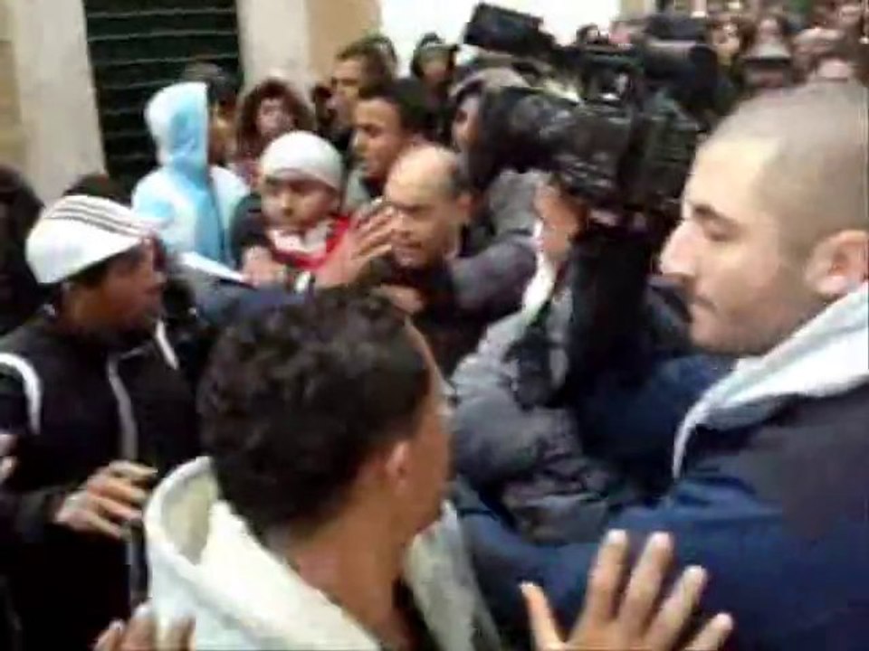 Moncef Marzouki Tunisie Révolution  23 janvier 2011