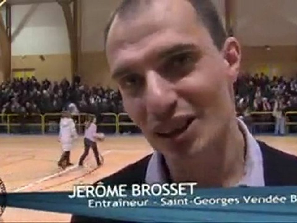 Basket N3M : St Georges - Pays des Olonnes  (58...