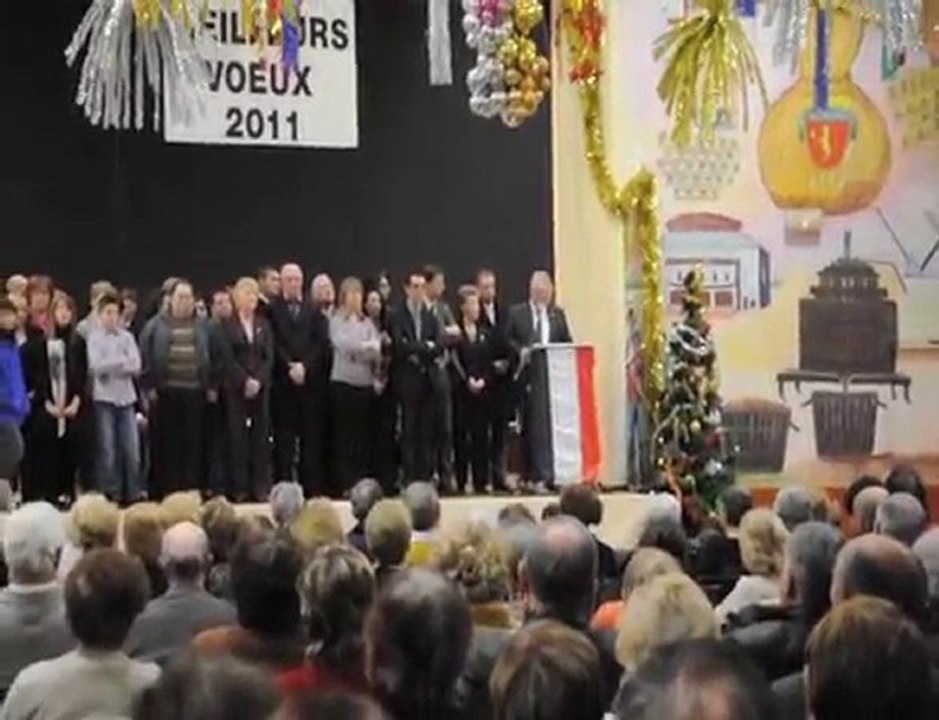 BESSAN - 2011 - Voeux Bessan ANNEE 2011 avec Robert RALUY