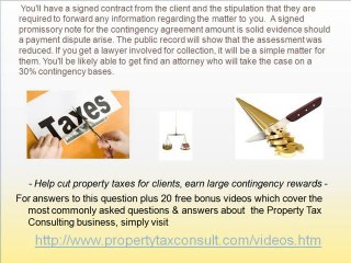 Work From Home Q & A #4 - Property Tax Consulting