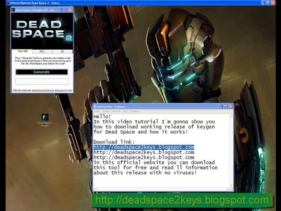 Dead Space 2 Gmae + cd key codes Free