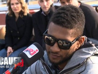 Usher - dédicace à Jean-Paul NRJ