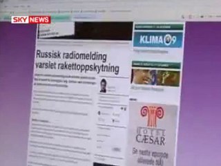 Norway UFO Spiral Light Dec 2009