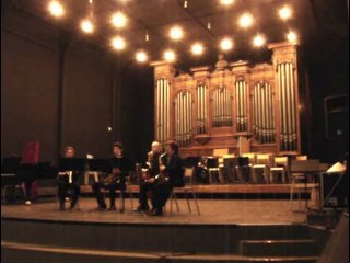 B. CHALAT 2011-01-26 Audition Roubaix Quatuor Sax Dvorak