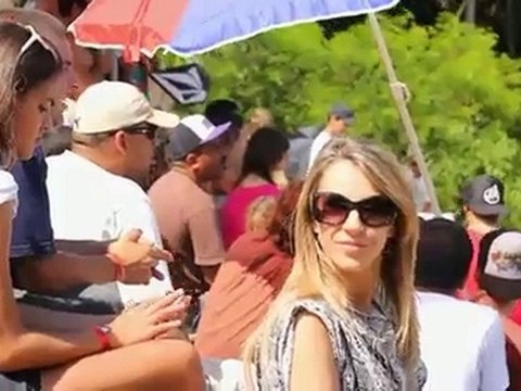 Young and old skate the bowl in Brazil - Red Bull Skate Generation
