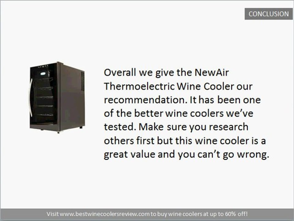 EdgeStar Deluxe 28 Bottle Wine Cooler