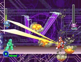 Rockman X5 - Battle against Zero (no armor,no powers,  bust)