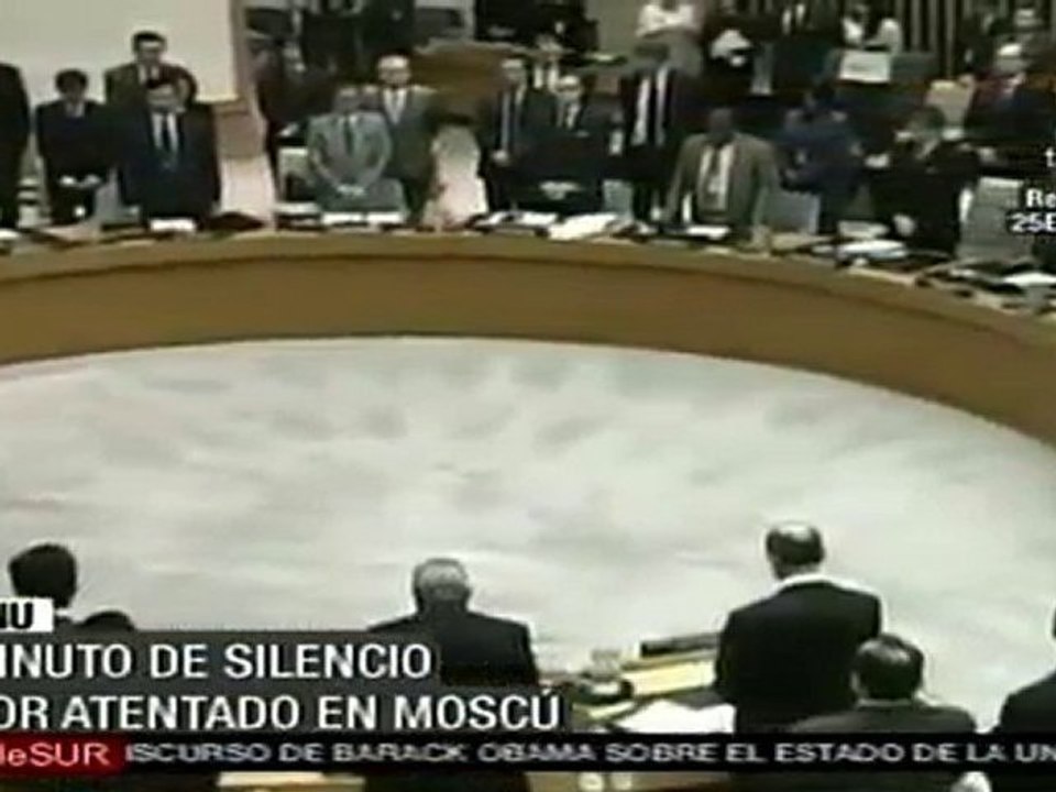 ONU rinde homenaje a víctimas del atentado en Moscú