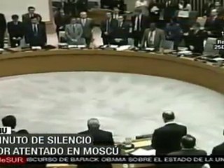 ONU rinde homenaje a víctimas del atentado en Moscú
