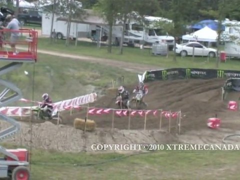2010 Monster Energy Pro National Motocross at Sand Del Lee Ontario Canada round #8 PART 2
