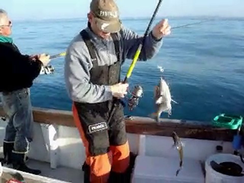 Peche en mer en bateau à St Jean de Luz