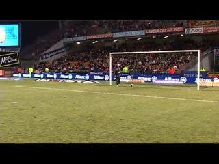 Vidéo du défi Allianz à la mi-temps du match face à Caen