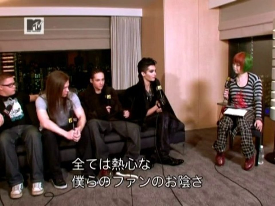 Interview MTV Japan Mega Vector - Tokyo 14.12.2010 [PART 1]