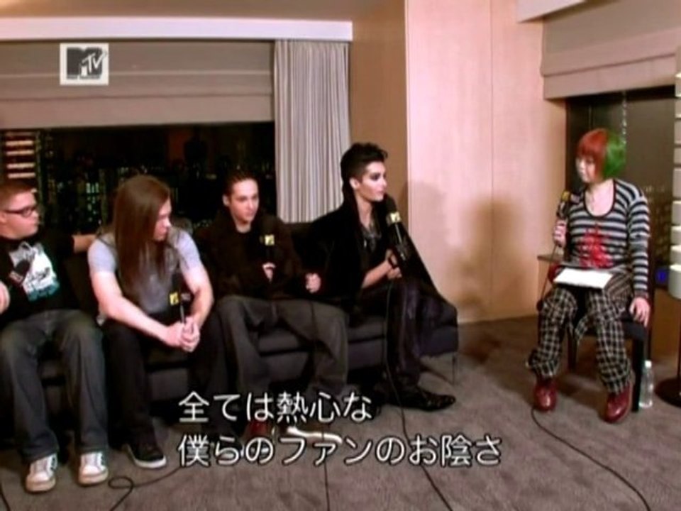 Interview MTV Japan Mega Vector - Tokyo 14.12.2010 [PART 1]