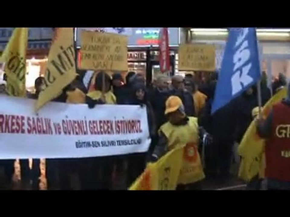 Torba Yasa Tasarısı Protesto Edildi