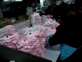 Dans l'usine swimwear de Marks&Spencer