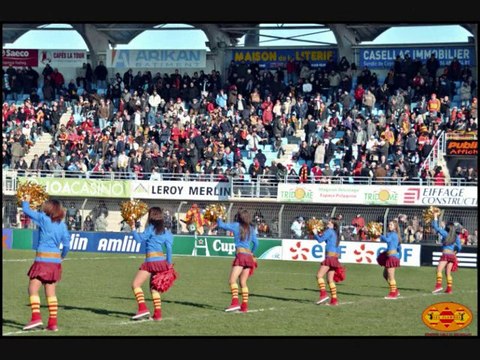 les flammes usap vs Scarlets