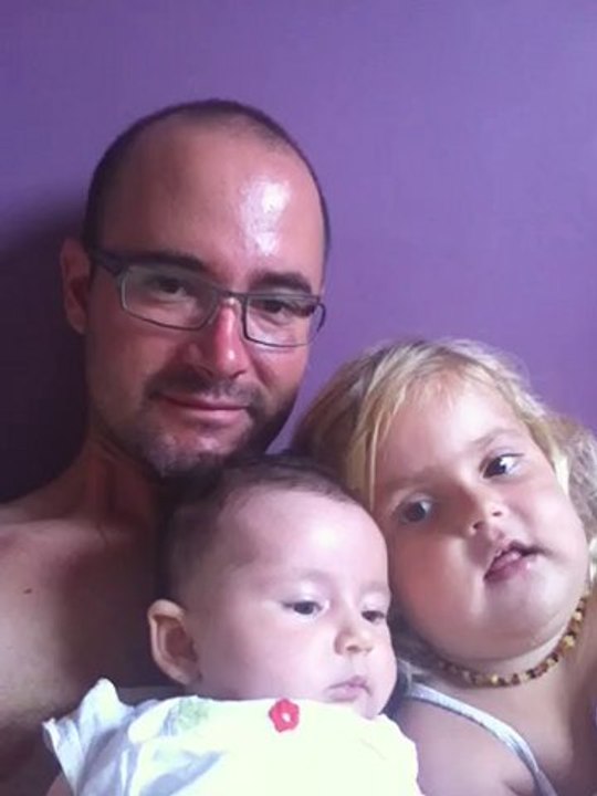 21 jan 2011, les filles et papa, 7 secondes...