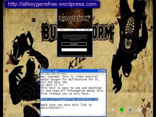 Free Game and Keygen Bulletstorm XBOX 360, PS3 and PC